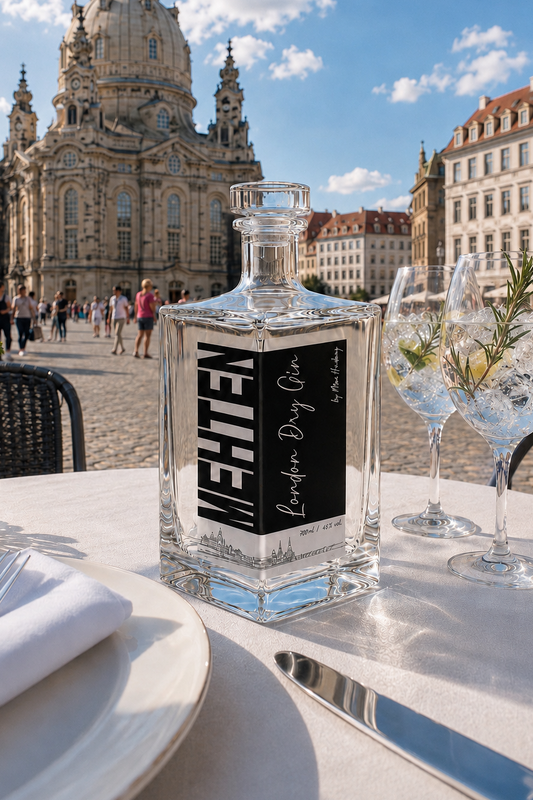 NEU Mehten London Dry Gin - neuer Geschmack, neue Flasche